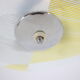 Retro glass pendant in style of Brusel, 1960's.