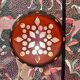 Large ceramic wall light, 1950s design.