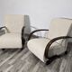 Art Deco Armchairs by Jindřich Halabala, 1950s, Set of 2