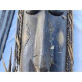 2 wooden masks Africa