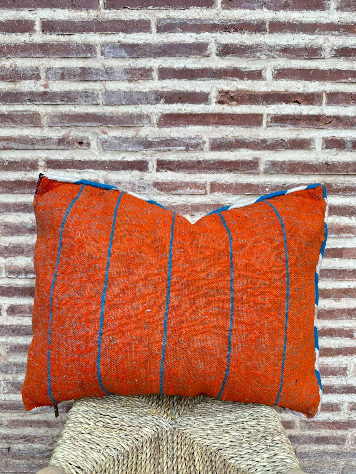 Vintage Moroccan Berber cushion cover handmade
