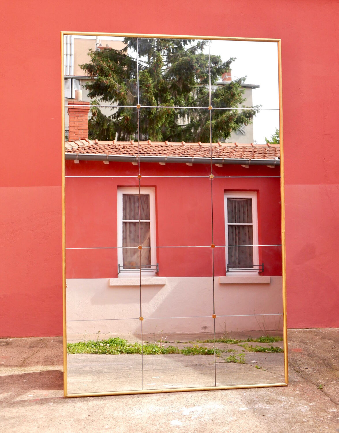 XXL brasserie style mirror 220x140cm