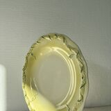 Antique flat plate in majolica