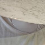 Table basse Tulipe Saarinen pour Knoll ovale marbre