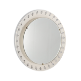 Miroir lumineux rond en métal  Hillebrand