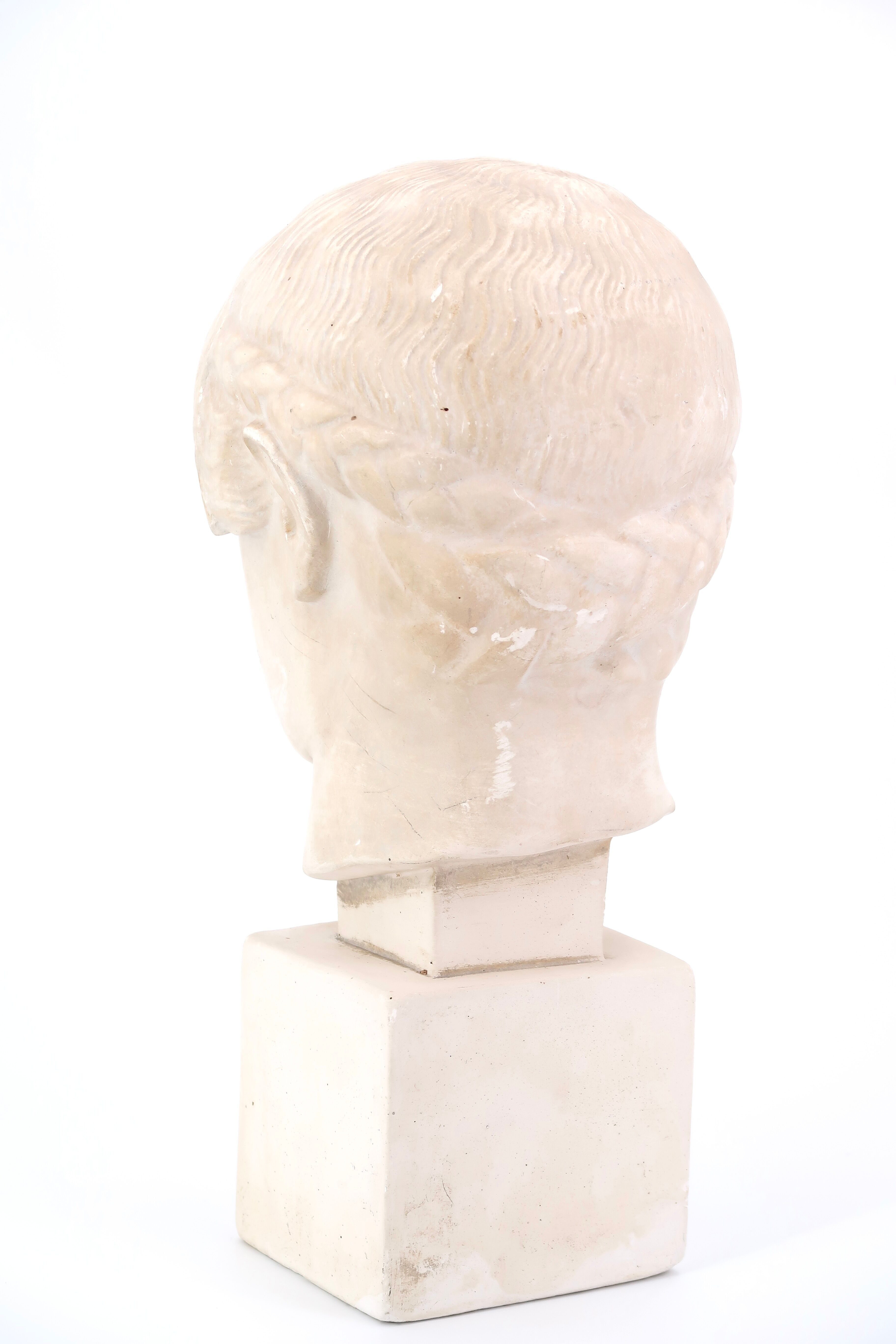 Plaster bust of a man of the blond Ephebe, 1970s