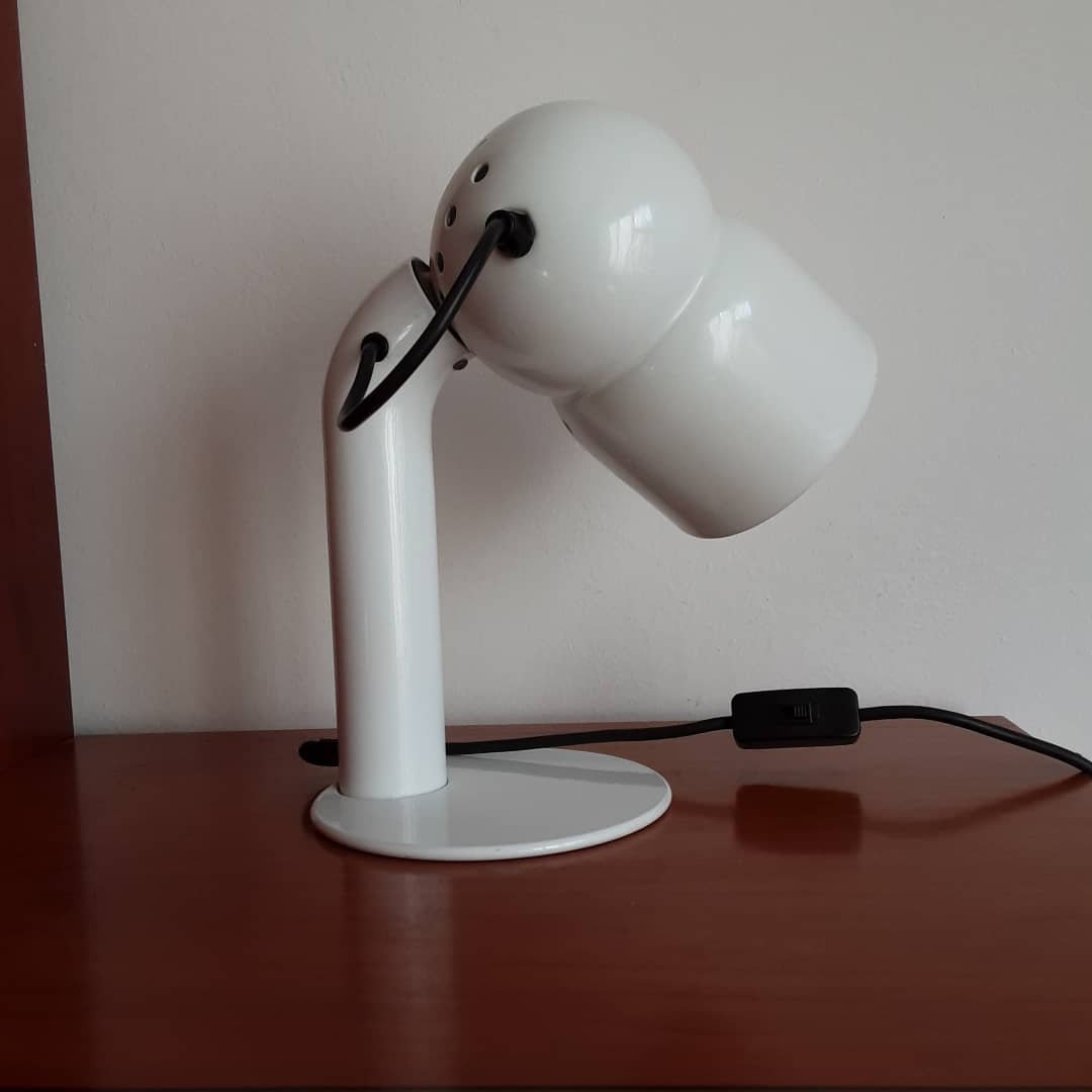 Lampe de table Robot par Elio Martinelli pour Martinelli Luce, années 1970.