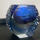 Duo Murano vase and ashtray by Alessandro Mandruzzato 60s