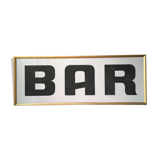 vintage bar sign