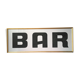 vintage bar sign