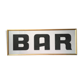 vintage bar sign
