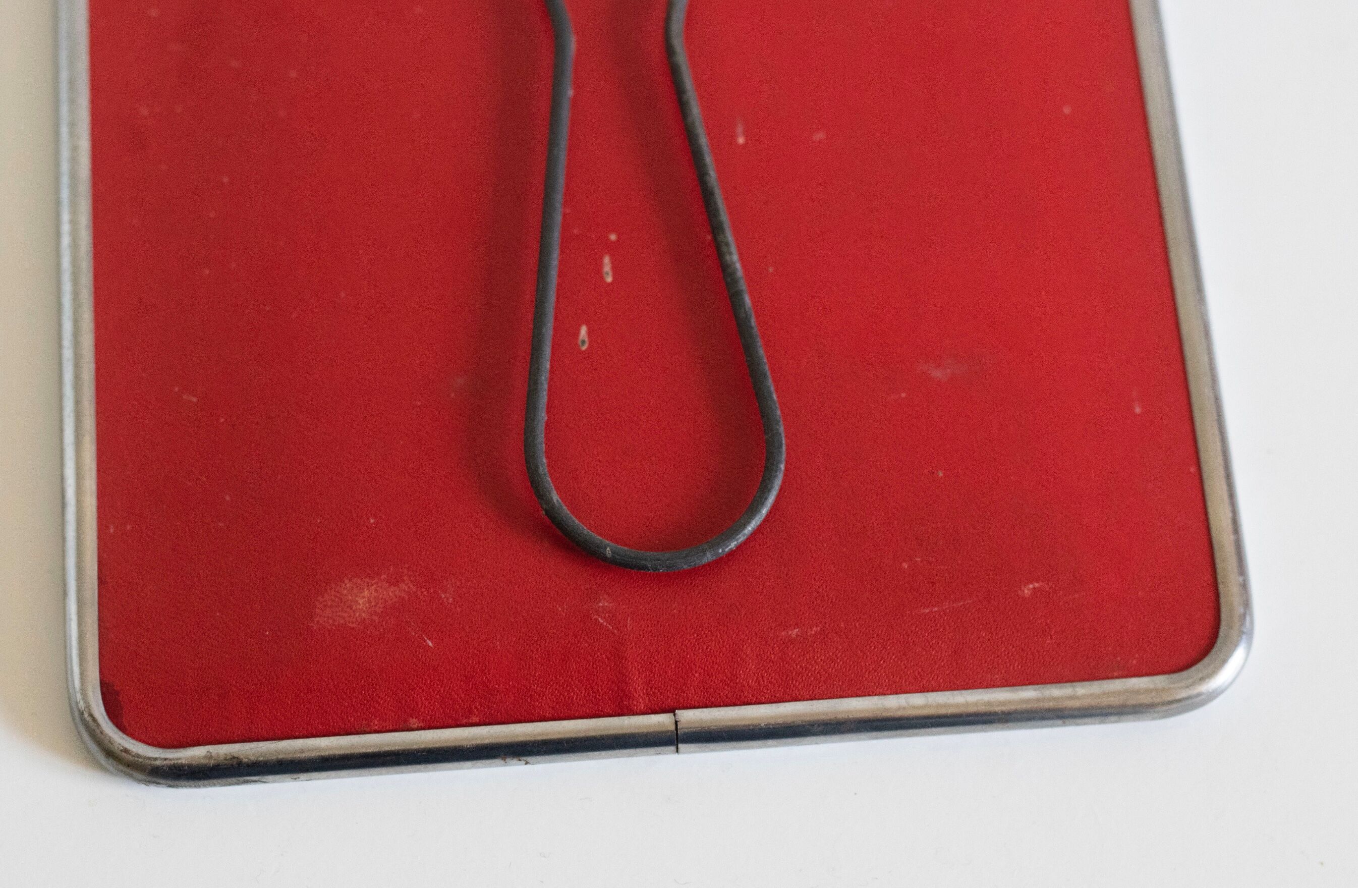 Vintage barber mirror 24*18cm