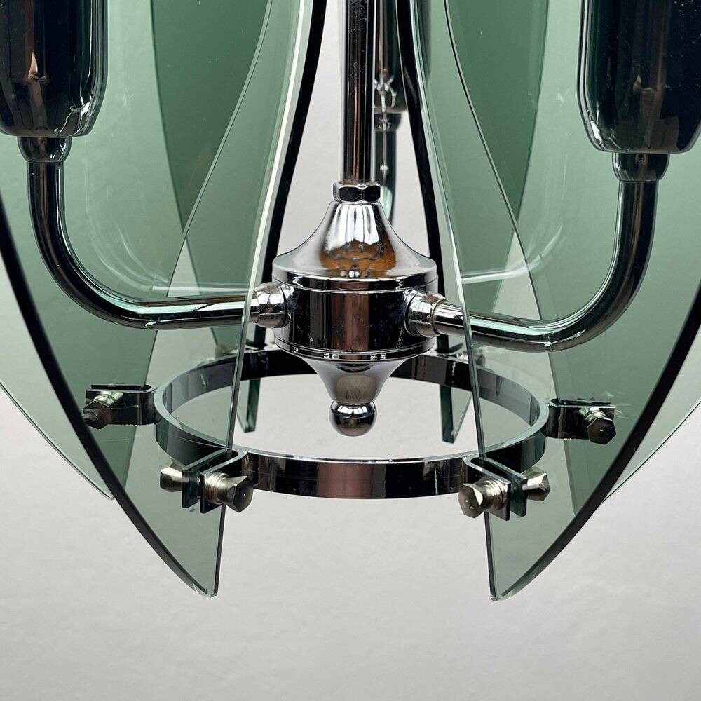 Grey suspension from the mid-century by Veca, Italy, 1980s.