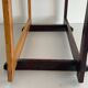 Mid-century Italian solid wood two-tone bench, 1950s, Italy