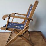 Antique folding chair, child