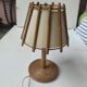 Vintage wicker lamp