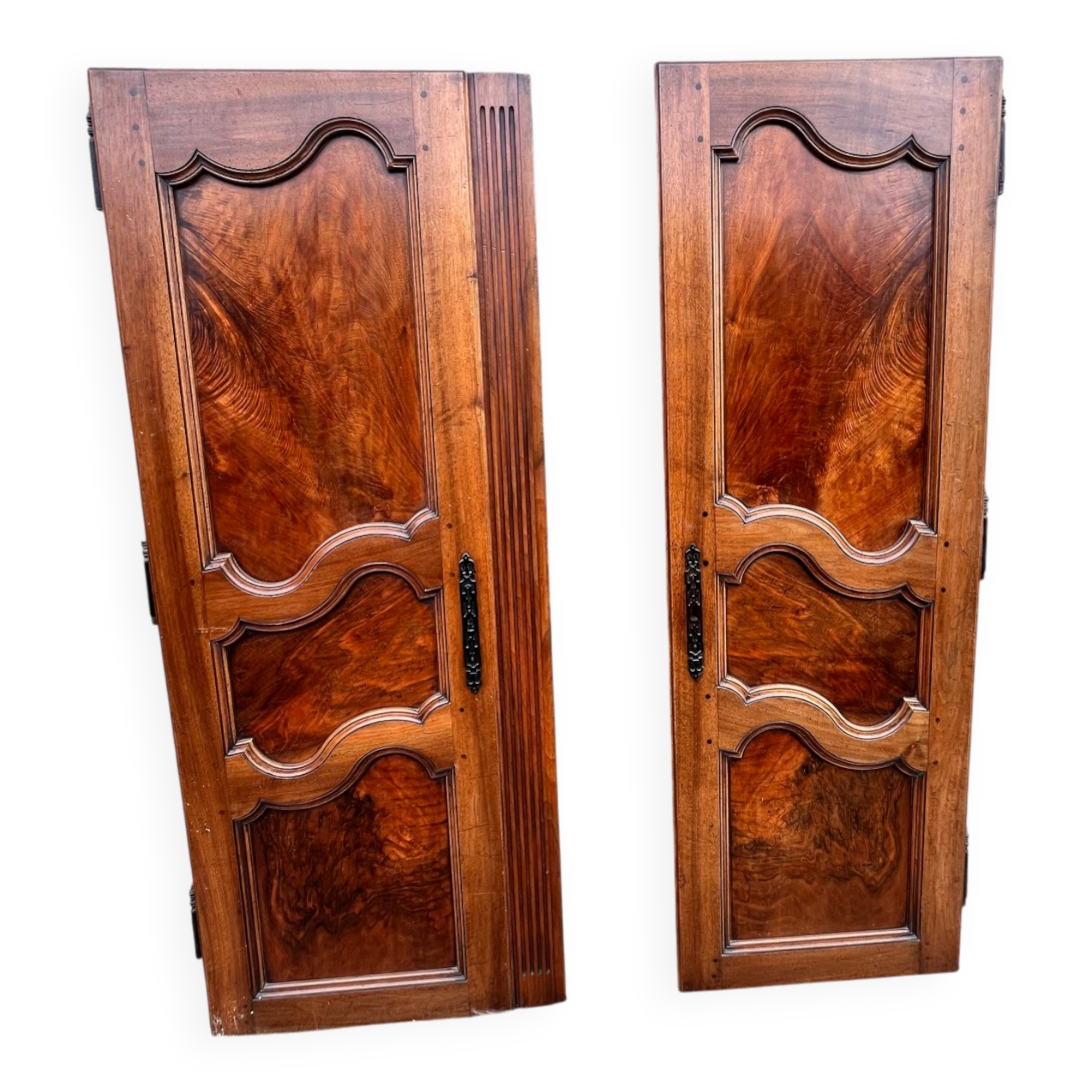 Old wardrobe door