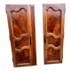 Old wardrobe door