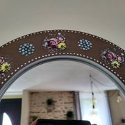 Ceramic Mirror Mari Simmulson Floral Decor/ Scandinavian Design