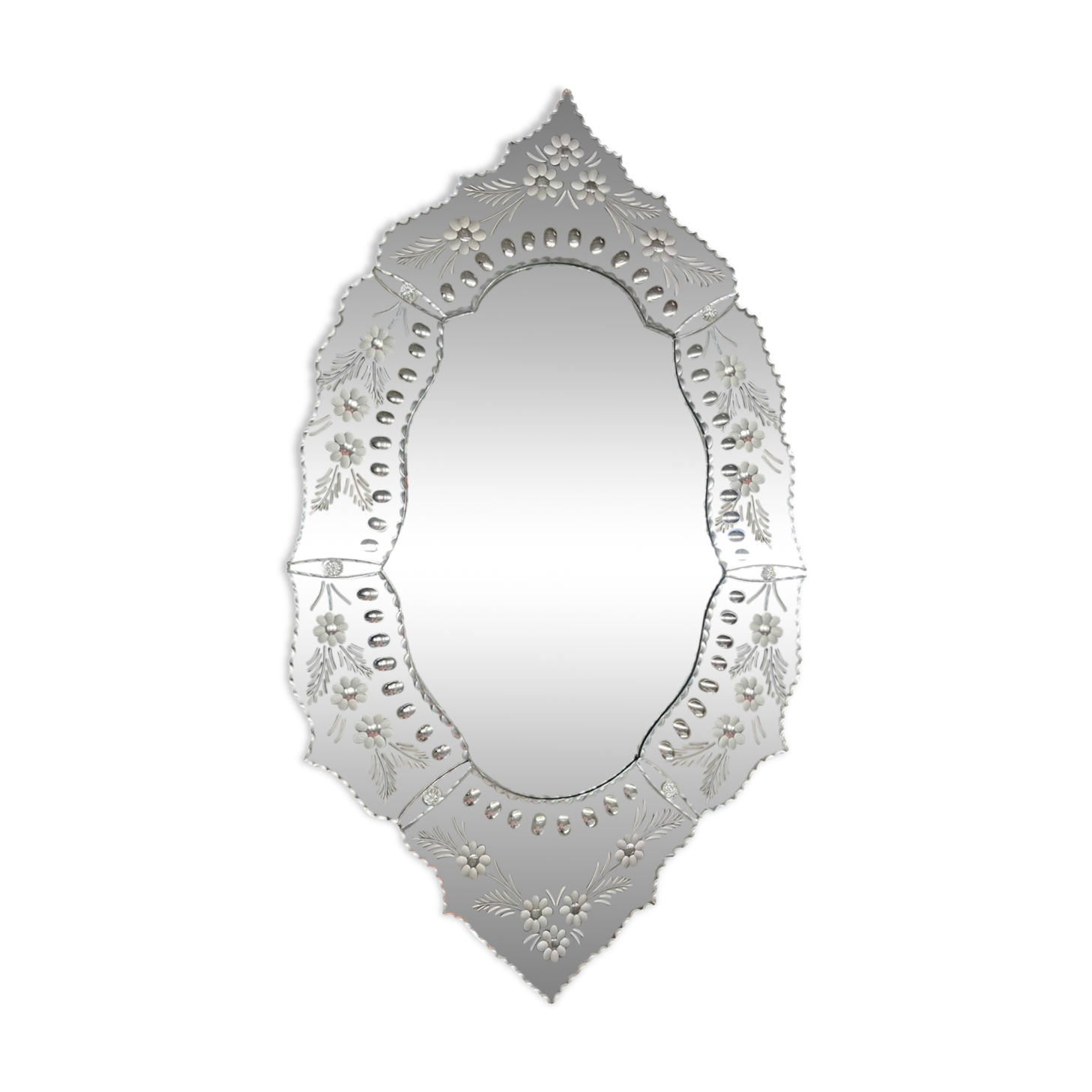 Miroir vénitien vintage 70’s