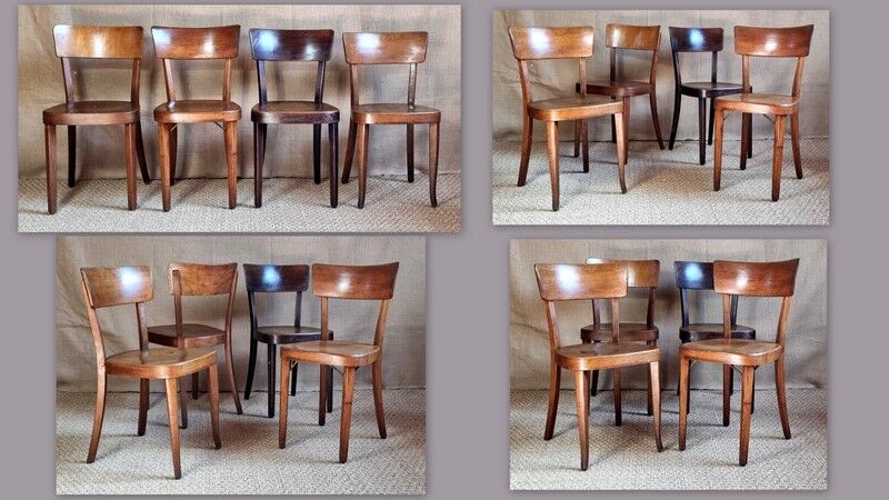 4 chairs Horgen Glarus 30s-50s