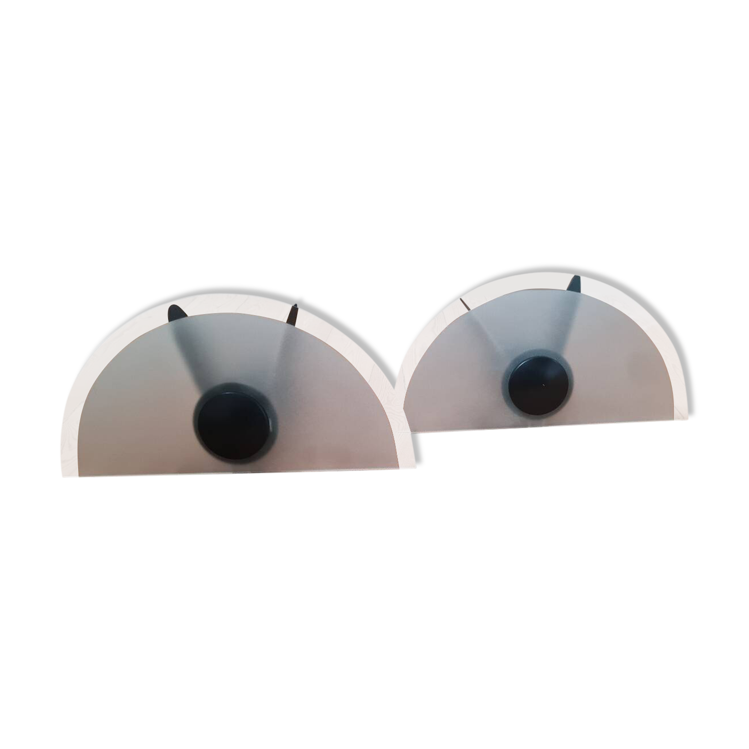 Pair of wall lights model fiore parete for quattrifolio