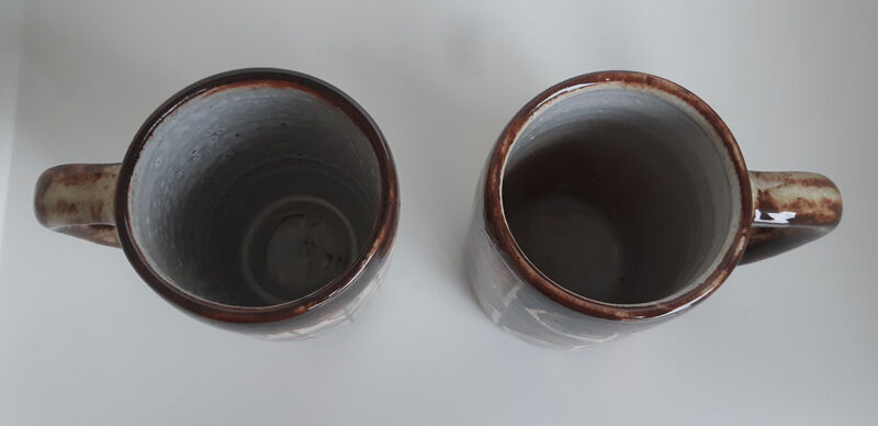 Pair of mugs from J-C Malarmey