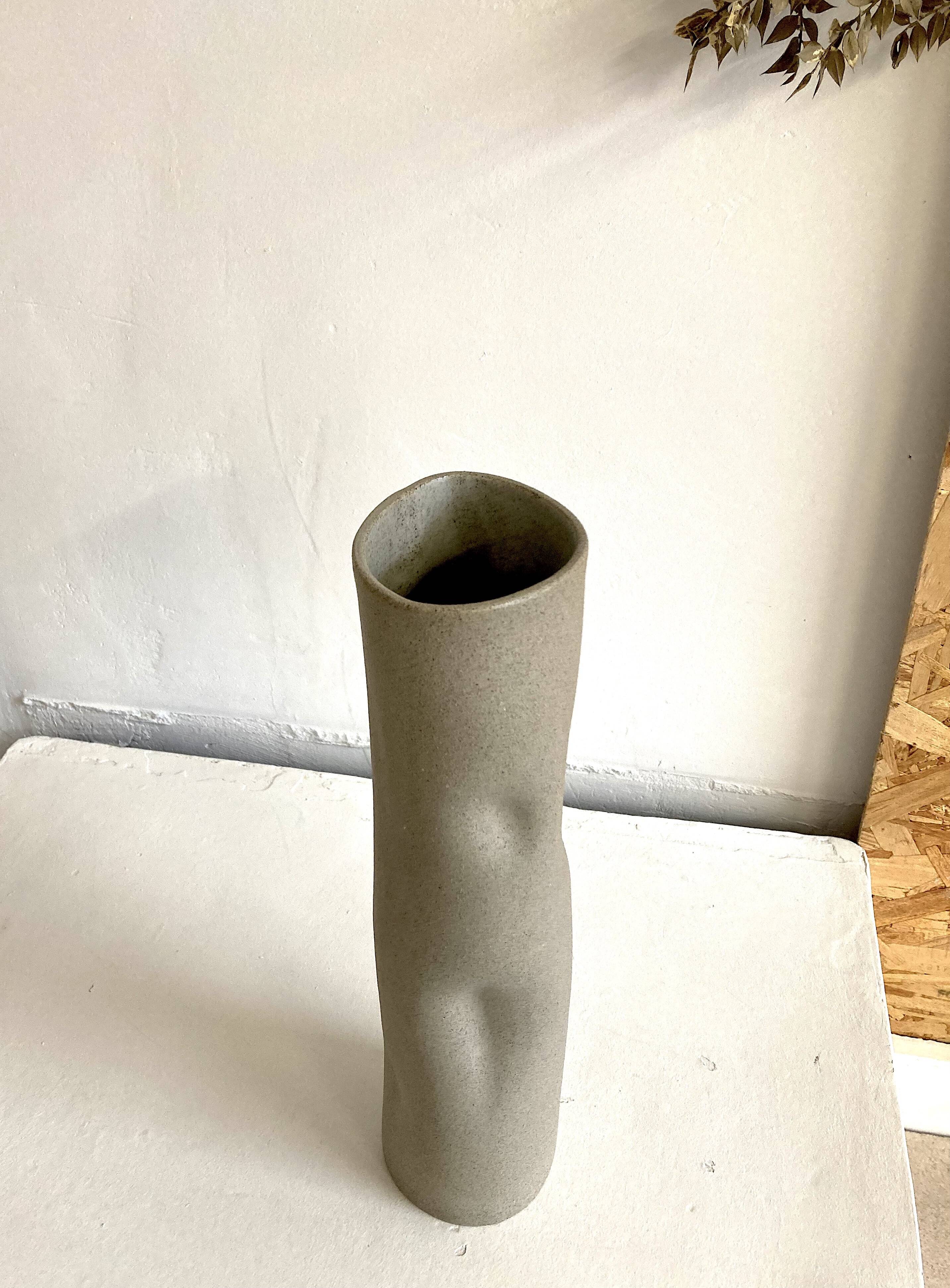 Large tube vase