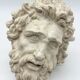 "Head of Laocoön" in plaster, contemporary reproduction, 20th century