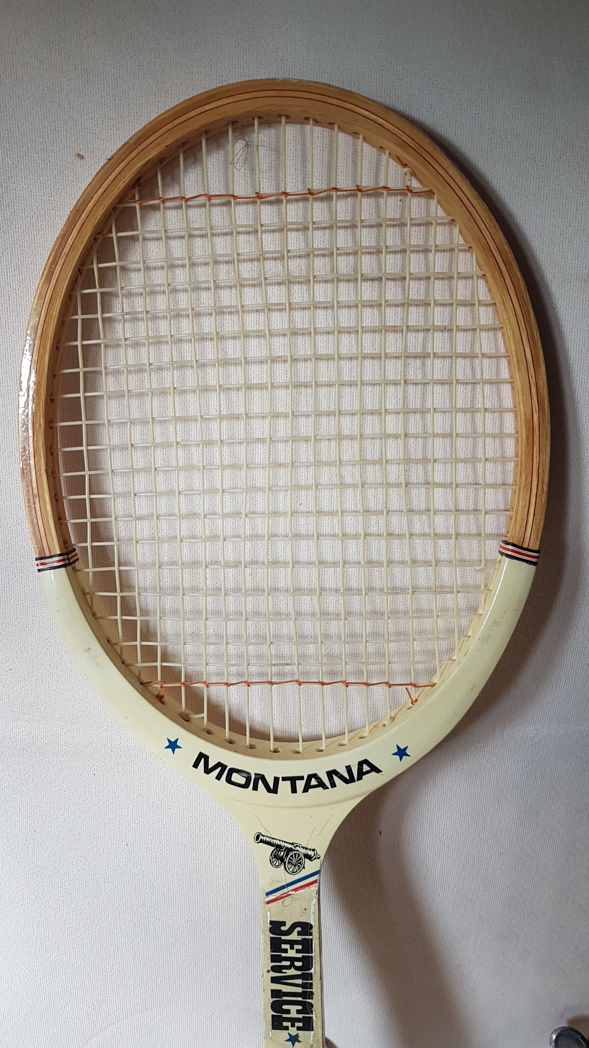Raquette de tennis vintage Service Canon