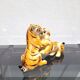 Ceramic tigers signed Ronzan Italy 1960