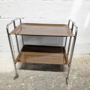 Vintage folding trolley with wheels