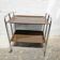 Vintage folding trolley with wheels