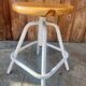 Vintage adjustable swivel stool