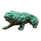 Green lion ceramic
