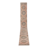 Tapis de couloir turc vintage