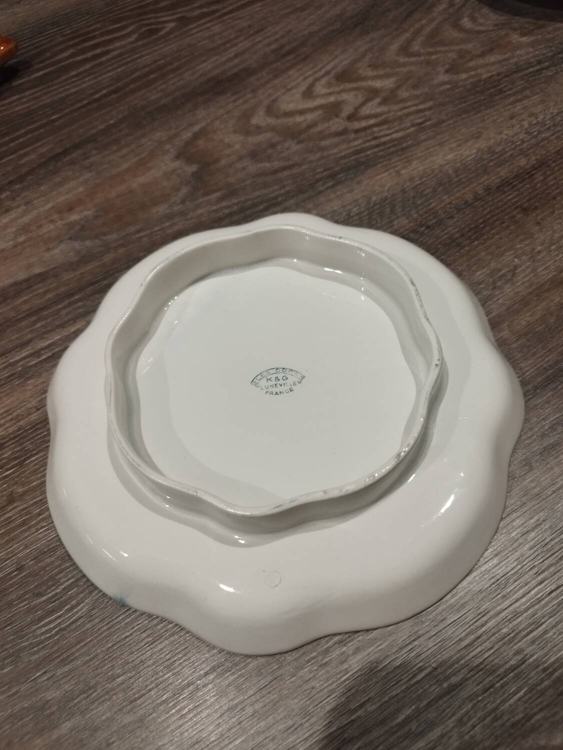 Lunéville cake plate