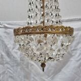 Balloon chandelier with tassels