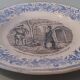Talking plate themed Tierra del Fuego of Grigny late nineteenth century