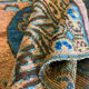 Handwoven Antique Persian Kohtan Rug 74x94cm