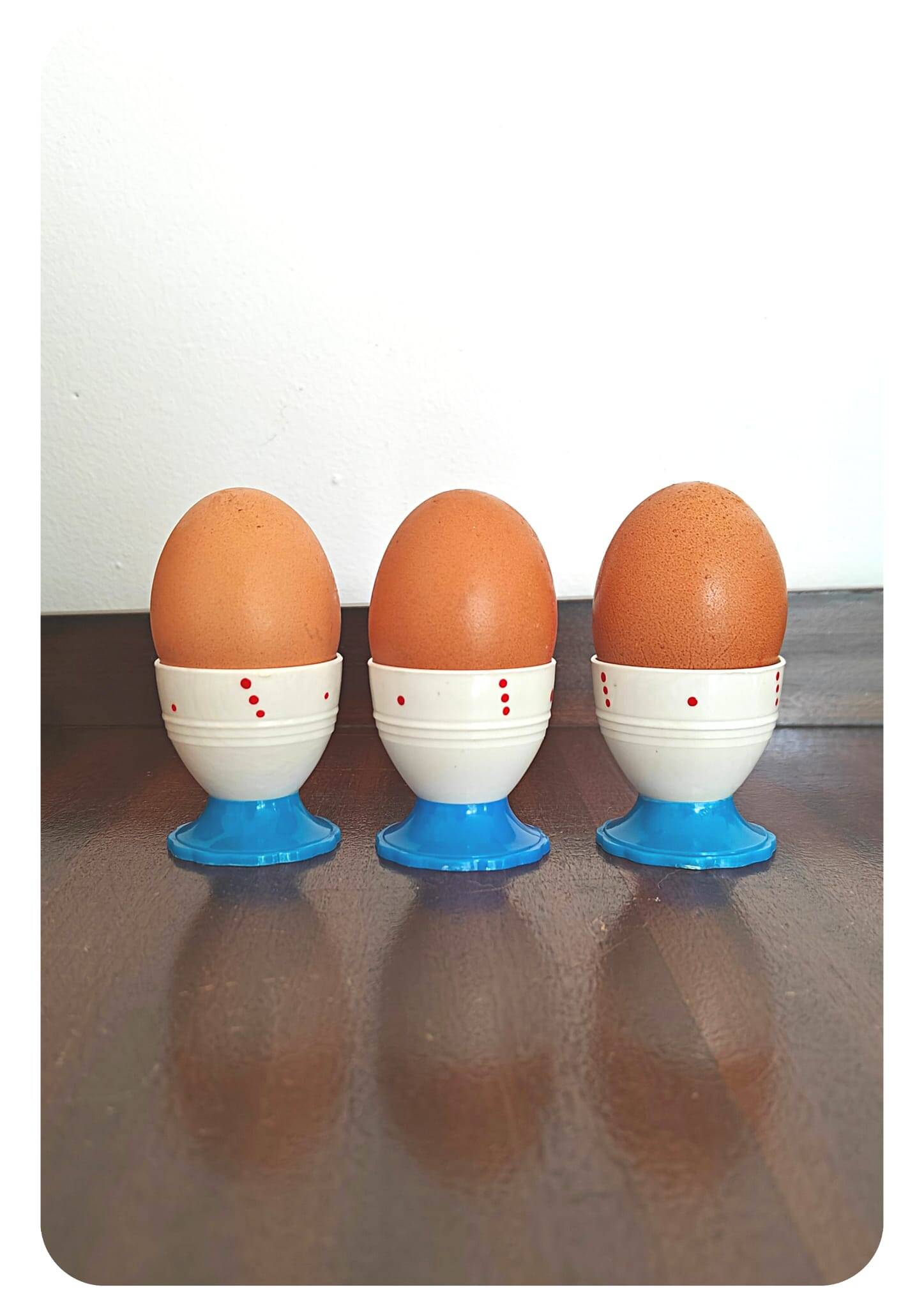 Set coquetiers et cuillères à œuf - Années 50