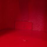 Red "Totem" column, Valeric Doubroucinskis, Rodier 1970s