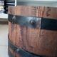 Old oak and wrought iron pot 1900/1920