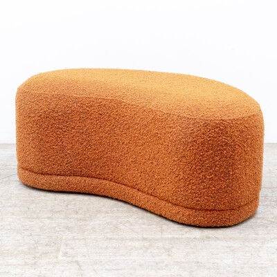 Banc NV Gallery Enzo en tissu orange