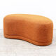 Banc NV Gallery Enzo en tissu orange