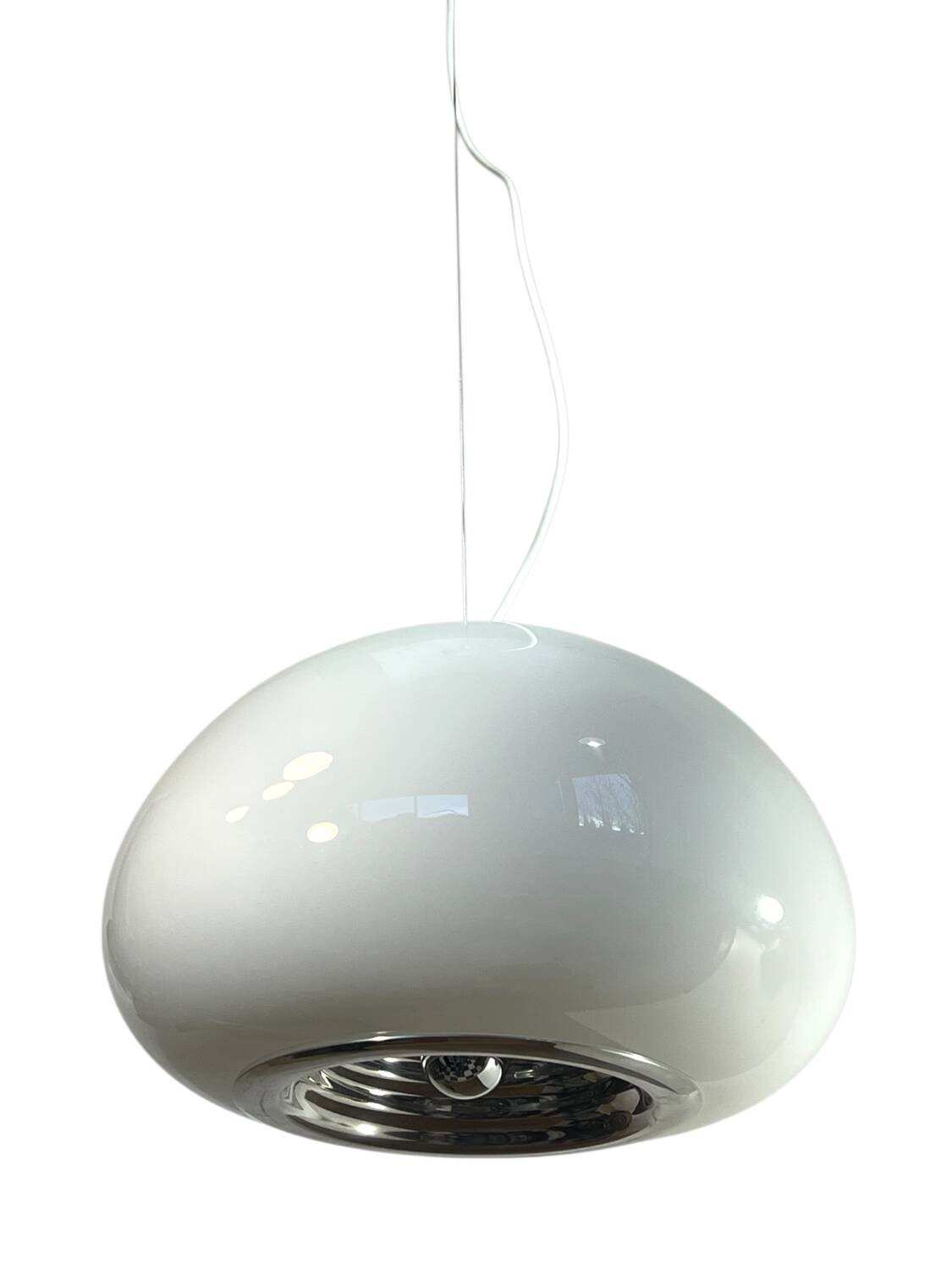 Suspension XXL "Black and white" by Pier Giacomo and Achille Castiglioni