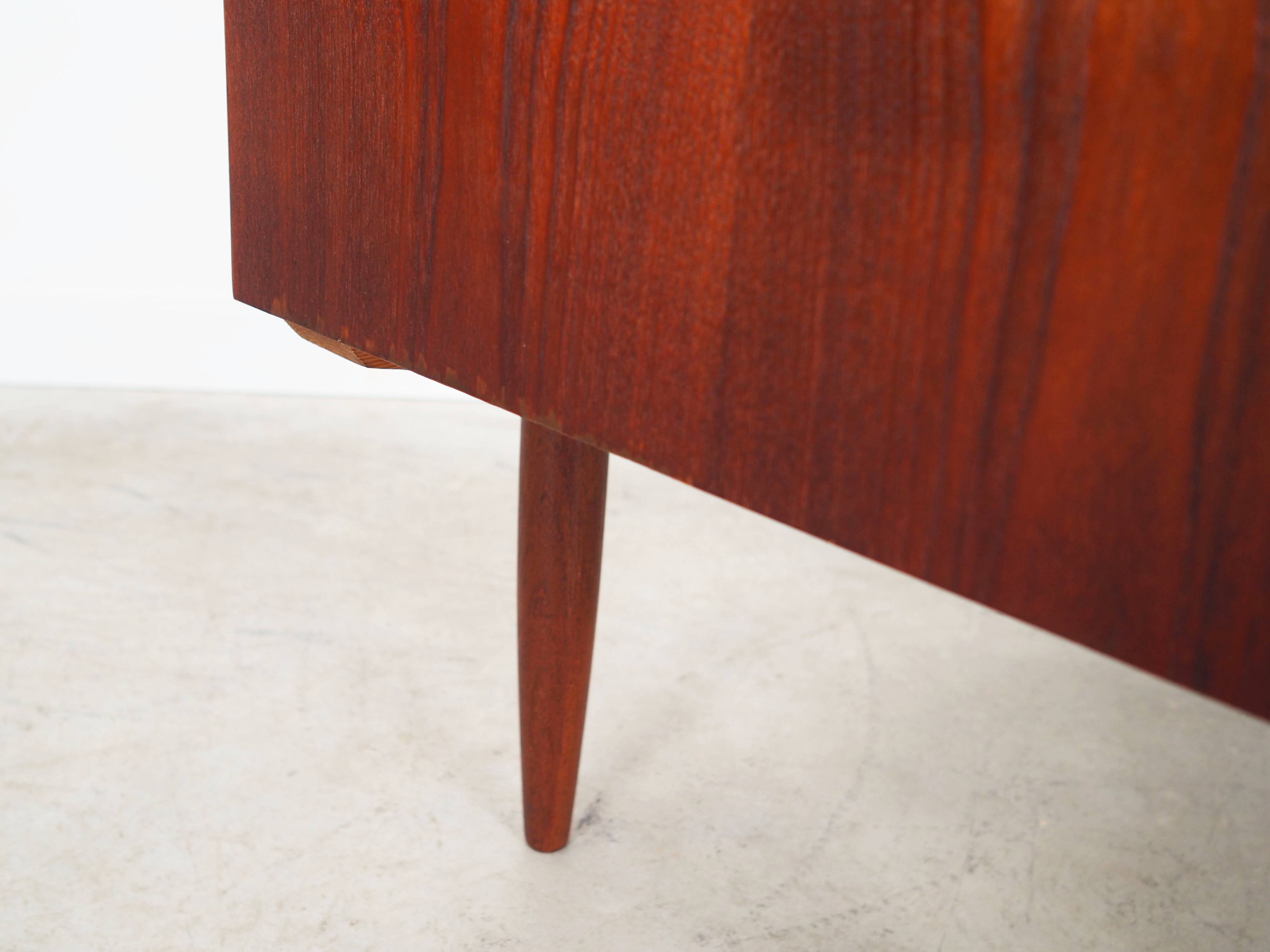 Teak desk, Danish design, 1970s, manufacturer: A.P. Møbler Svenstrup