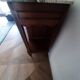 Sideboard - 1920 - art deco - 1 door - 2 drawers - gray marble top