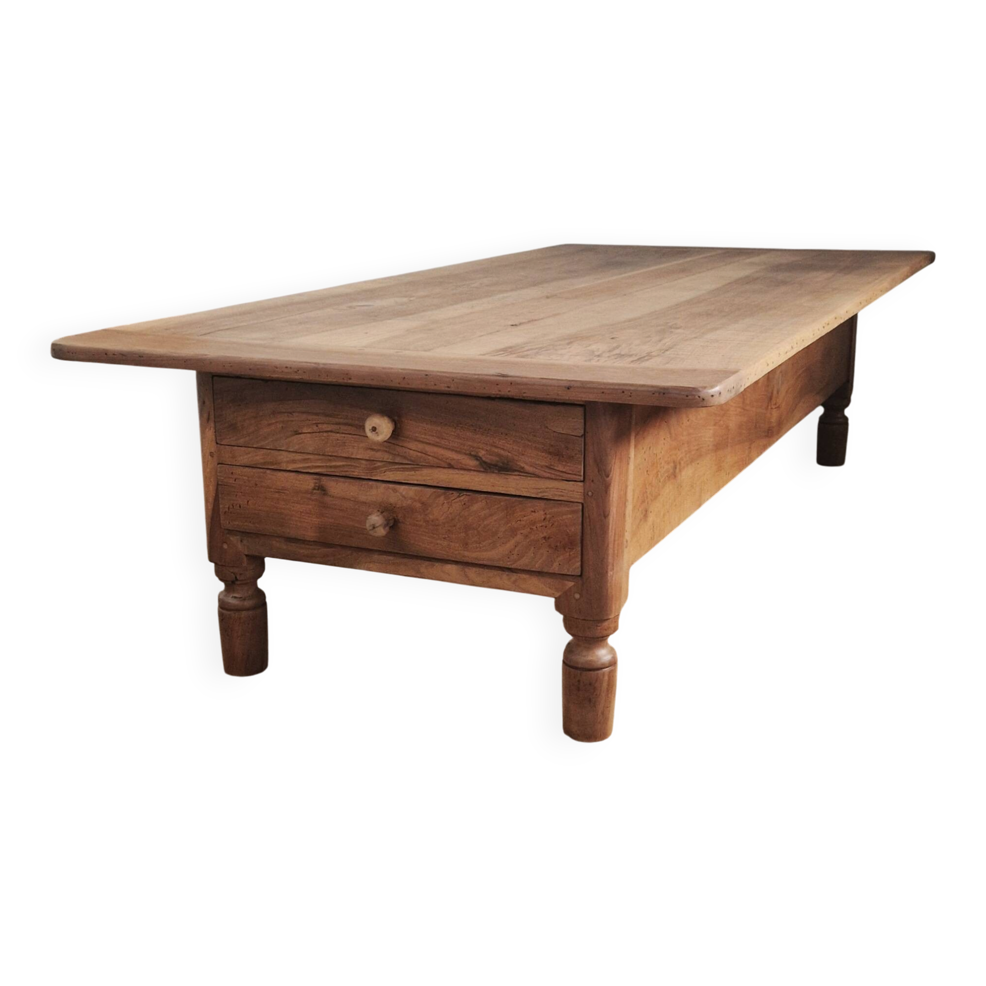 Old and large coffee table