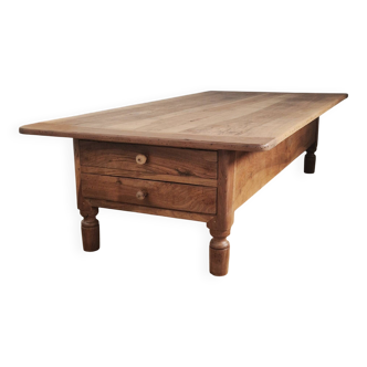 Old and large coffee table